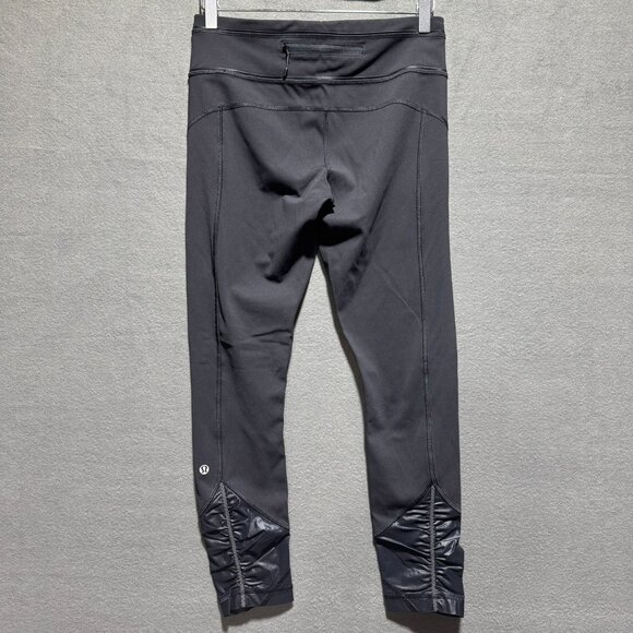 Lululemon All The Right Places Black Leggings Pockets Size 6 Womens - Picture 4 of 12